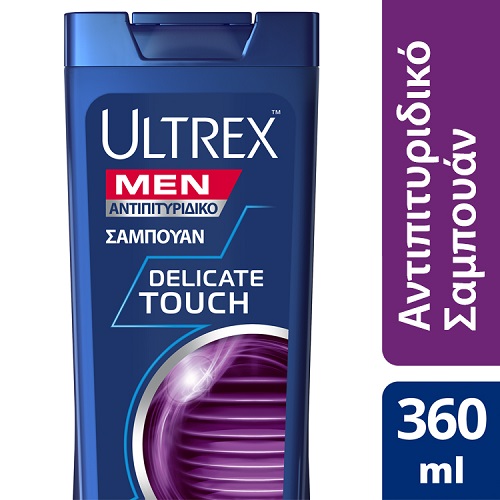 Αντιπιτυριδικό Σαμπουάν Delicate Touch για Ξηροδερμία Ultrex (360ml)