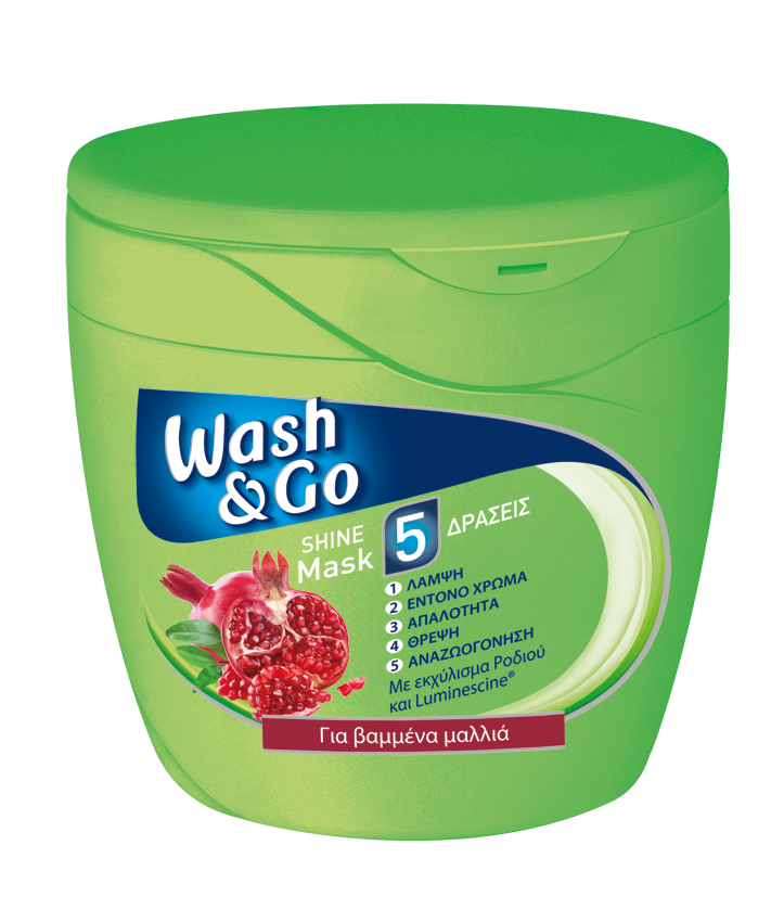 Μάσκα για βαμμένα μαλλιά Wash & Go (300 ml)