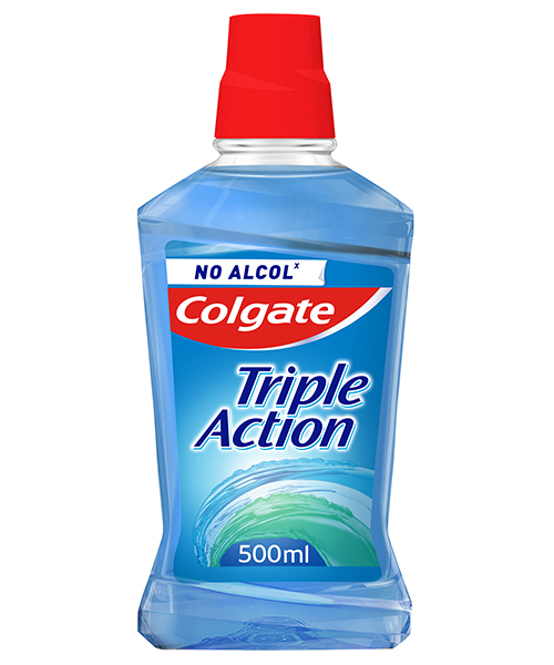 Στοματικό Διάλυμα Triple Action Colgate (500ml)