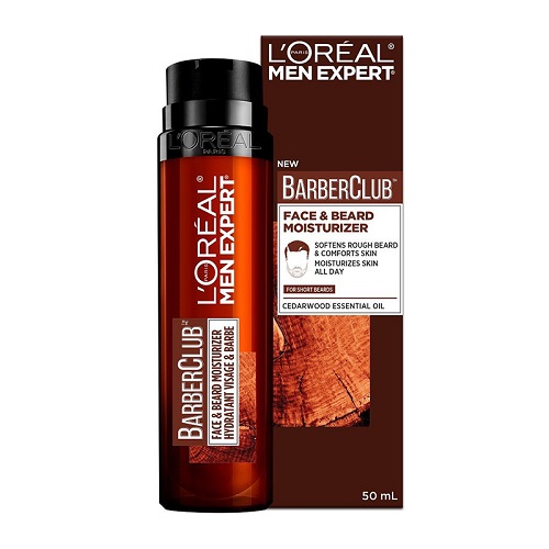 Κρέμα για Πρόσωπο και Γένια Barber Club L’Oreal Men Expert (50ml)