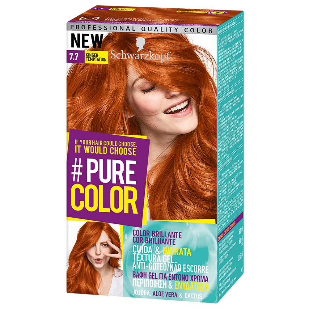 Hair Dye Νο.  Ginger Temptation Pure Color Schwarzkopf (60ml)