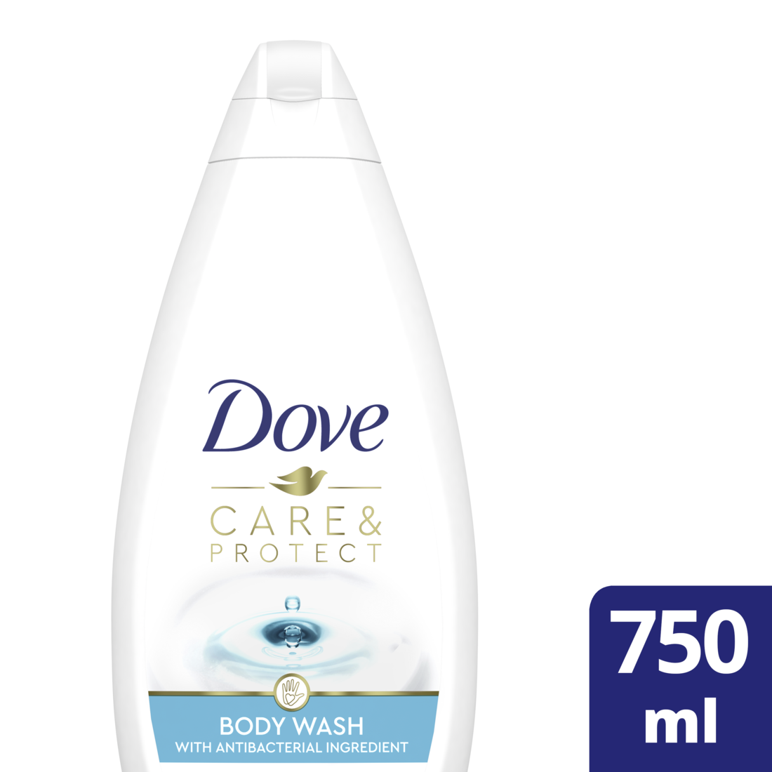 Αφρόλουτρο Care & Protect Dove (750ml)