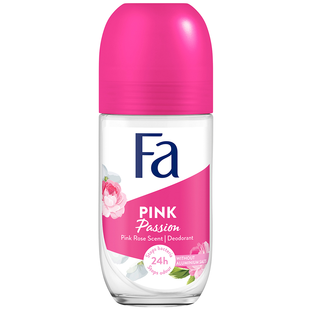 Αποσμητικό Roll On Pink Passion Fa (50ml)