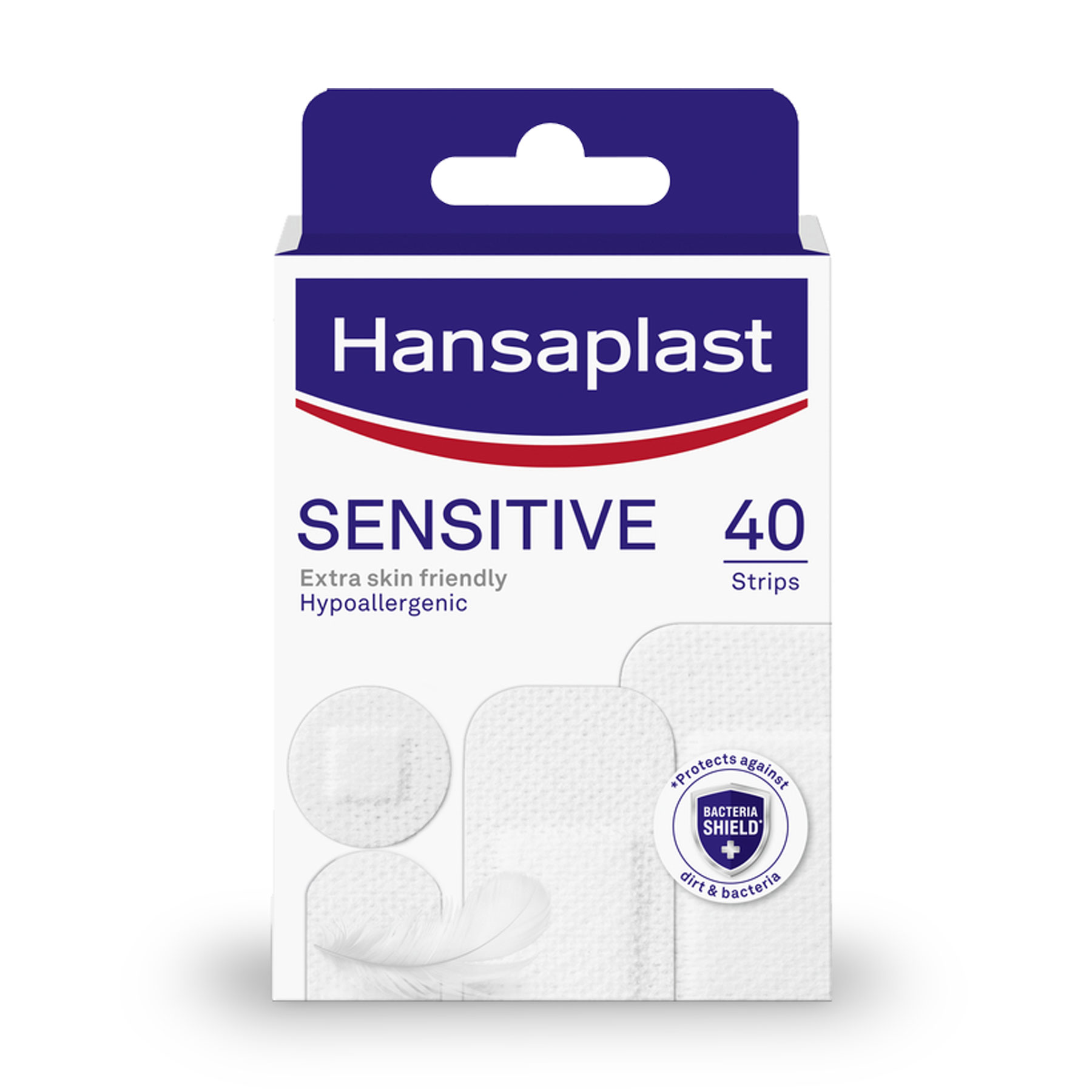 Beiersdorf Επιθέματα Sensitive Hansaplast (40τεμ)