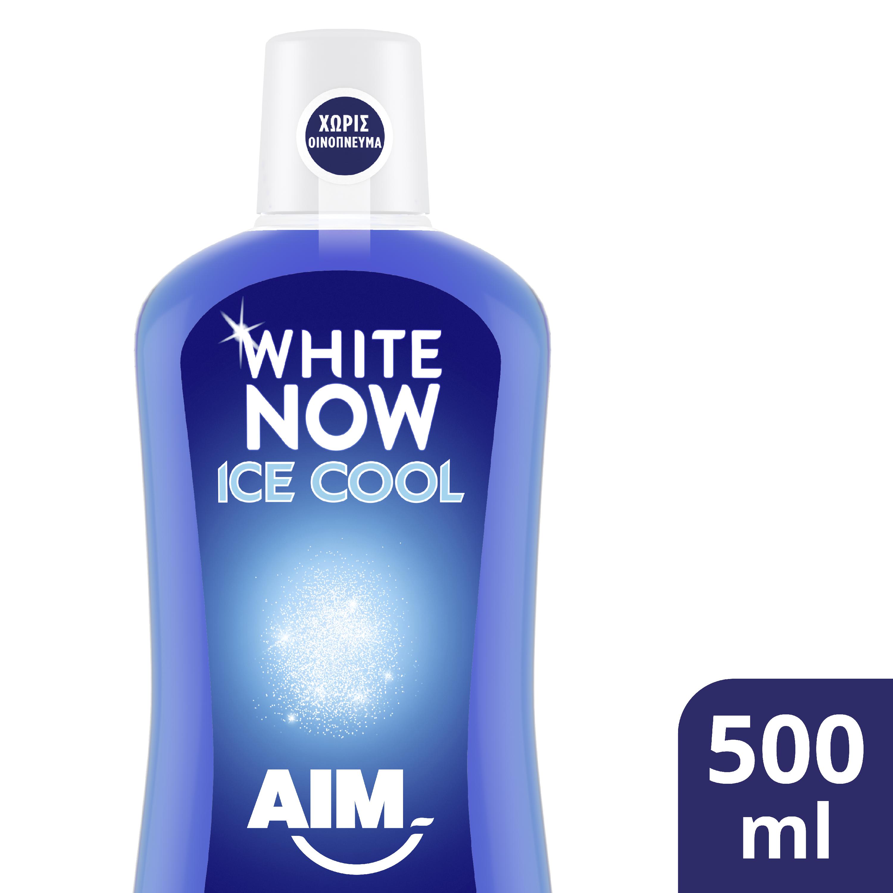 Στοματικό Διάλυμα White Now Aim (2x500ml) 1+1 Δώρο