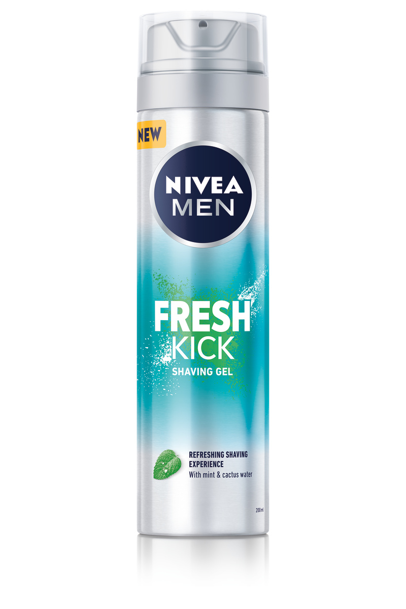 Gel Ξυρίσματος Fresh Kick Nivea Men (200ml)