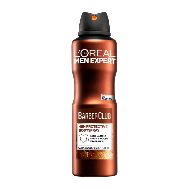 L'Oreal Αποσμητικό Spray 48ωρη προστασία Barber Club L'Oreal Men Expert (150ml)
