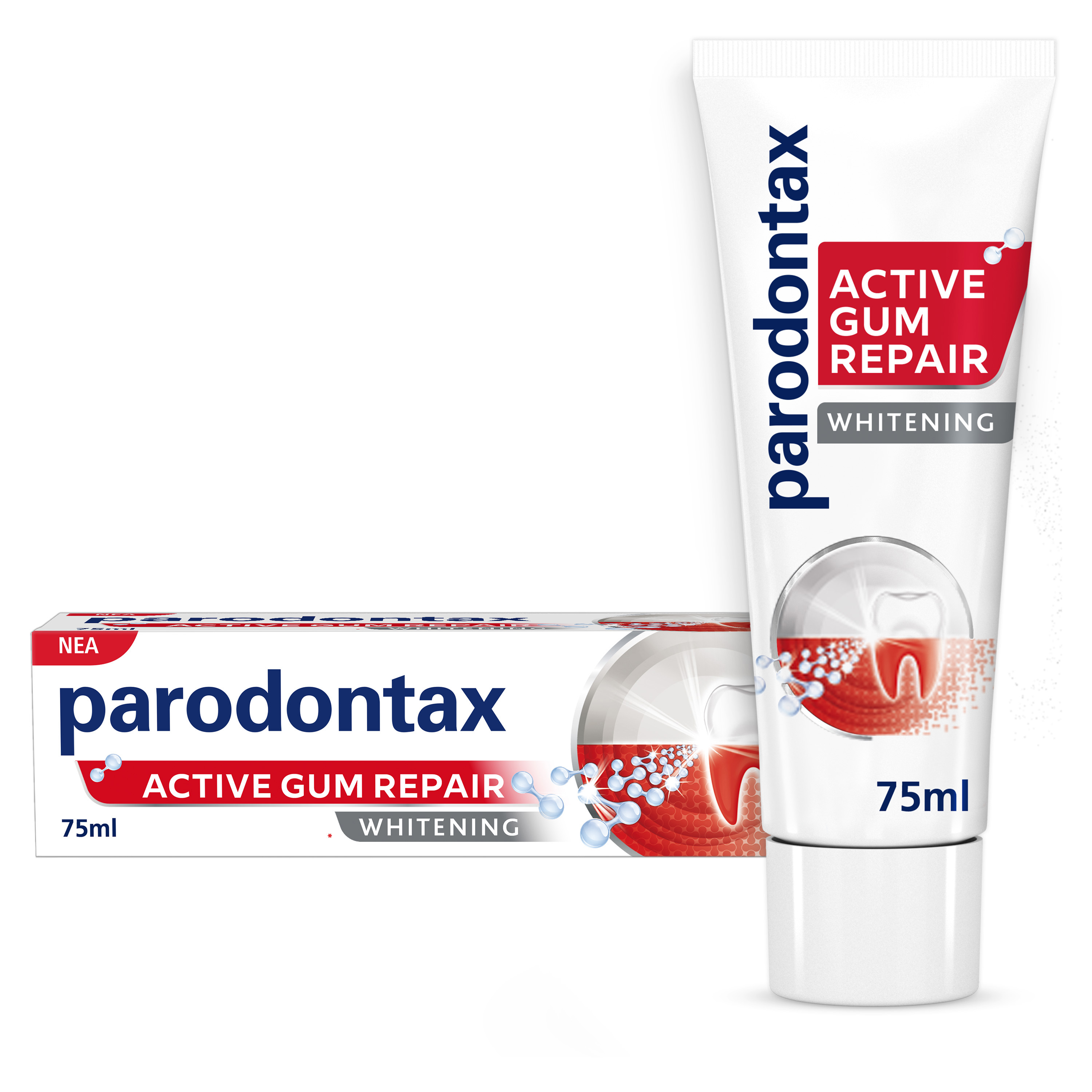GSK Οδοντόκρεμα Active Gum Repair Whitening Parodontax (75ml)