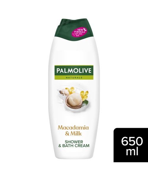 Colgate-Palmolive Αφρόλουτρο Naturals Macadamia Palmolive (650 ml)
