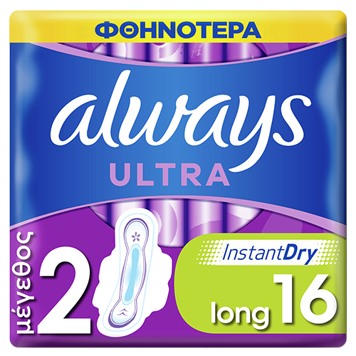 Σερβιέτες Ultra Long Plus Jumbo Με Φτερά Always (16 τεμ) -1