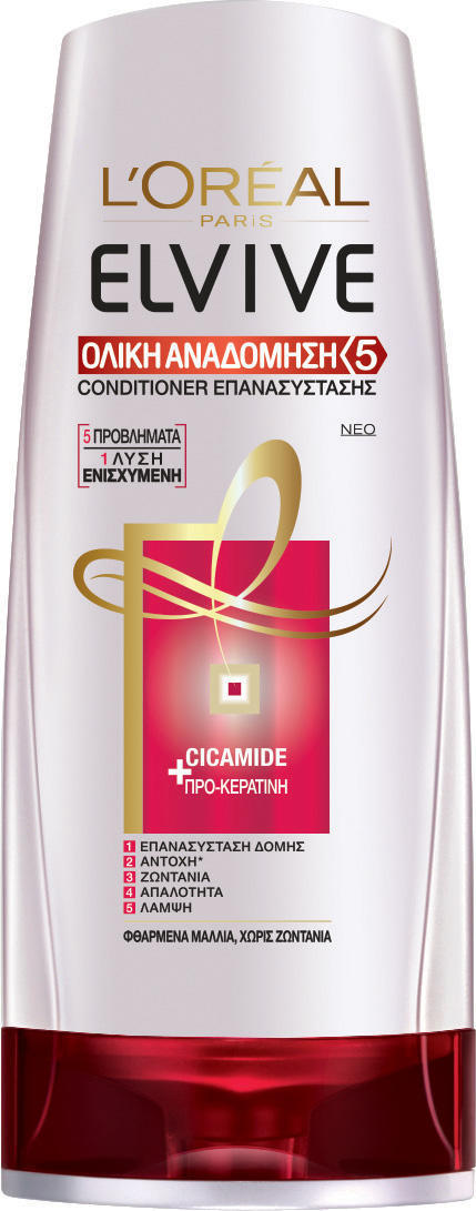 Conditioner Μαλλιών Ολική Αναδόμηση 5 Elvive L’Oreal (200 ml)