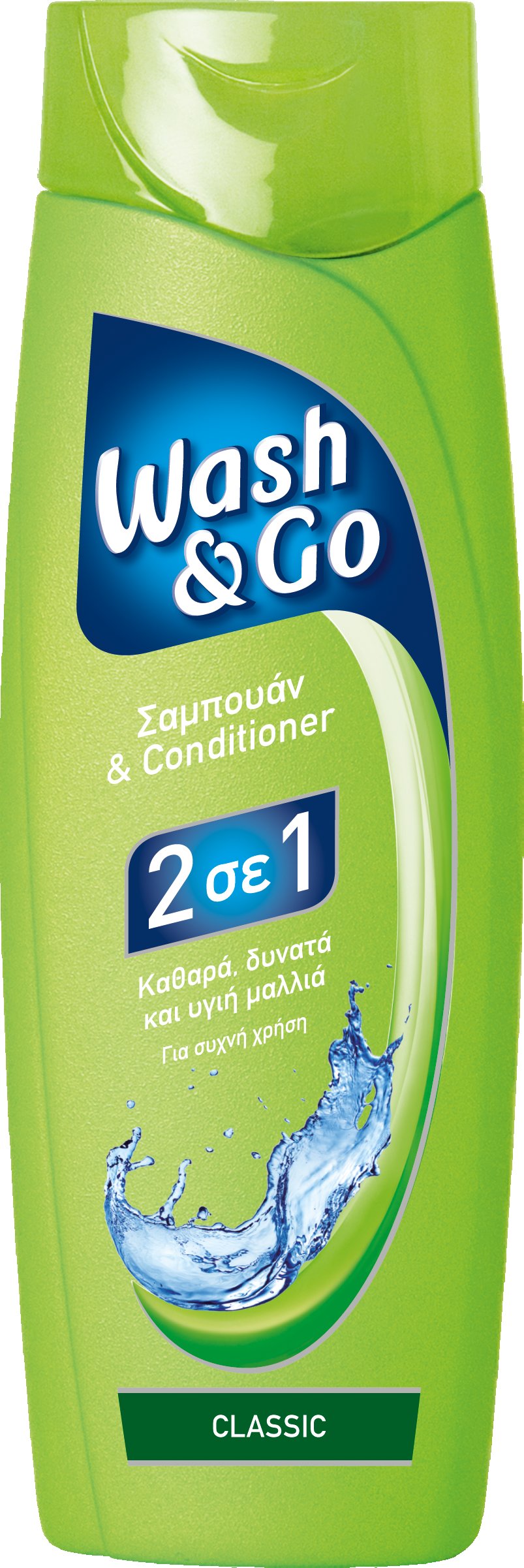 Σαμπουάν για συχνή χρήση Classic Wash & Go (400 ml)