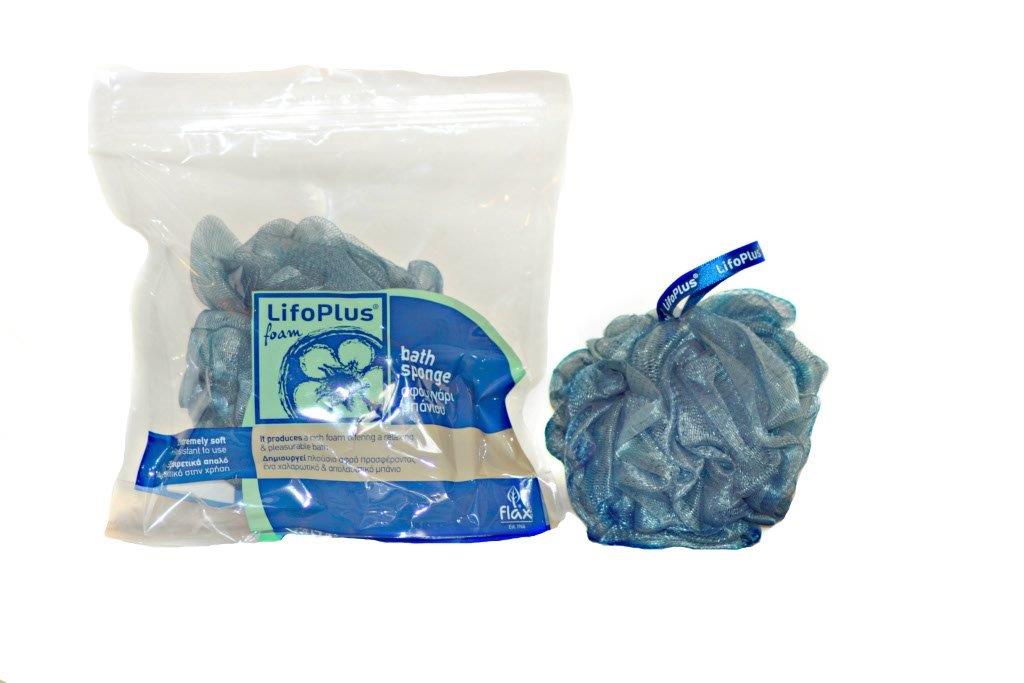 Σφουγγάρι Μπάνιου Δίχρωμο Μπλε Foam Sponge (1 τεμ)