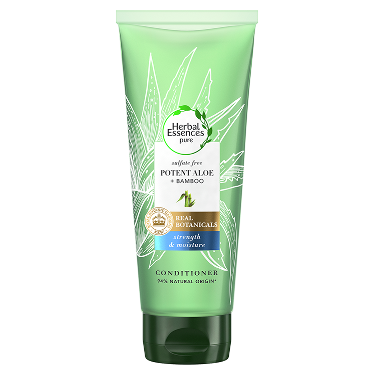 Conditioner Potent Aloe & Bamboo Herbal Essences Pure (180ml)