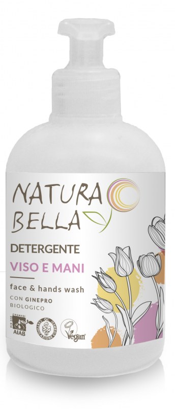 Υγρό Καθαριστικό Προσώπου & Χεριών Natura Bella (300ml)