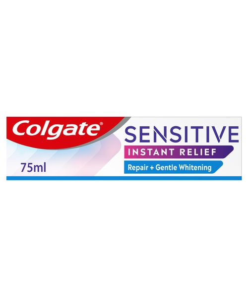 Colgate-Palmolive Οδοντόκρεμα Sensitive Instant Relief Whitening Colgate (75ml)