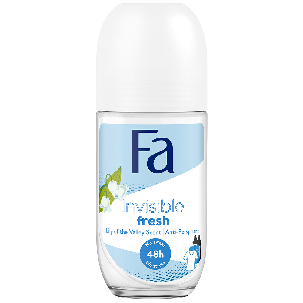 Αποσμητικό Roll On Invisible Fresh Fa (50ml)