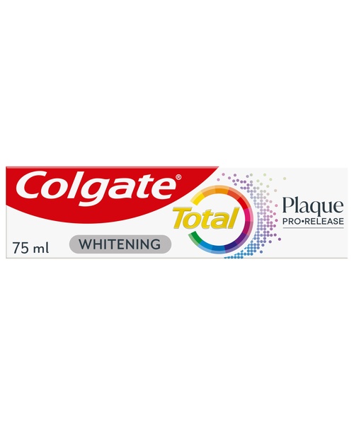 Colgate-Palmolive Οδοντόκρεμα Total Plaque White Colgate (75ml)