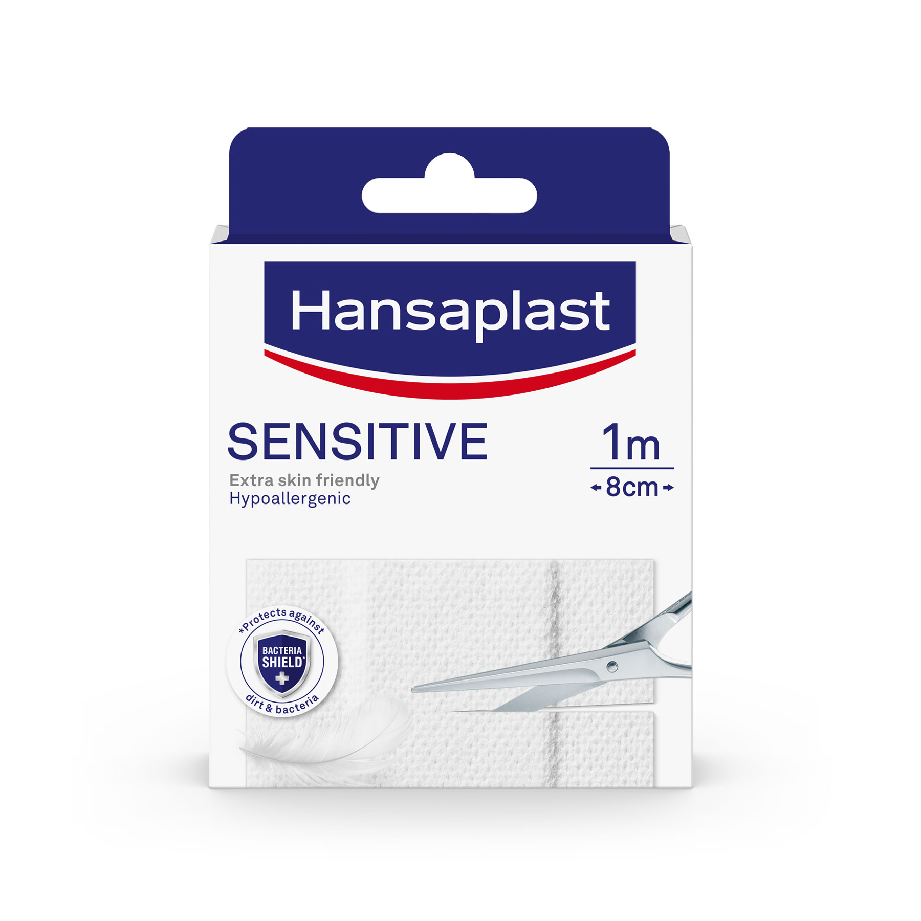 Beiersdorf Επιθέματα Sensitive DL 1mx8cm Hansaplast (1τεμ)