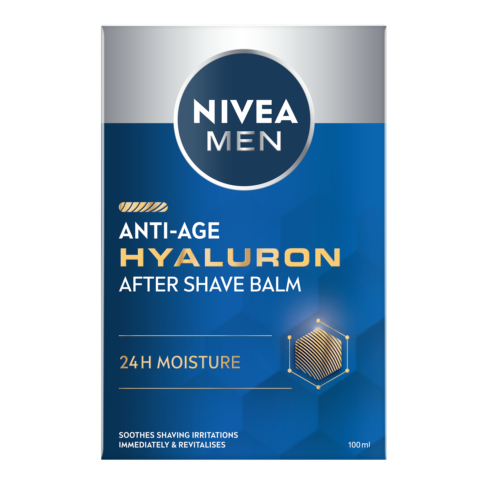 After Shave Balm Αντιγηραντικό Κατά των Ρυτίδων Hyaluron Nivea Men (100ml) 4300008776