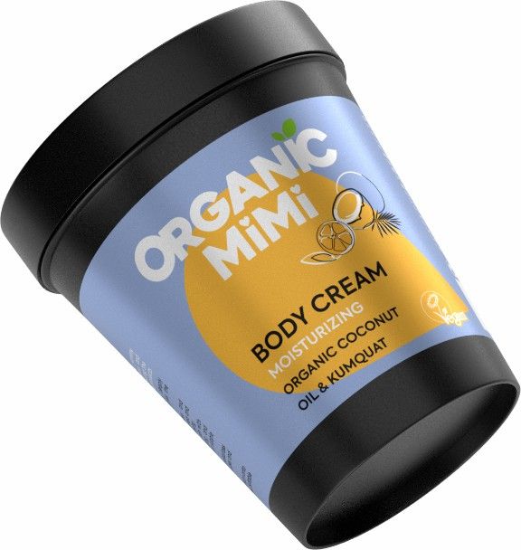 Organic Brands Ενυδατική Κρέμα Σώματος με Καρύδα και Κουμκουάτ Organic Mimi (200ml)