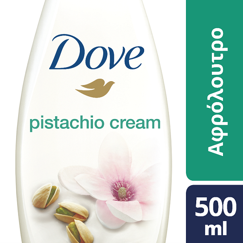 Αφρόλουτρο Κρέμα Φιστικιού με Μανόλια Dove (500 ml)