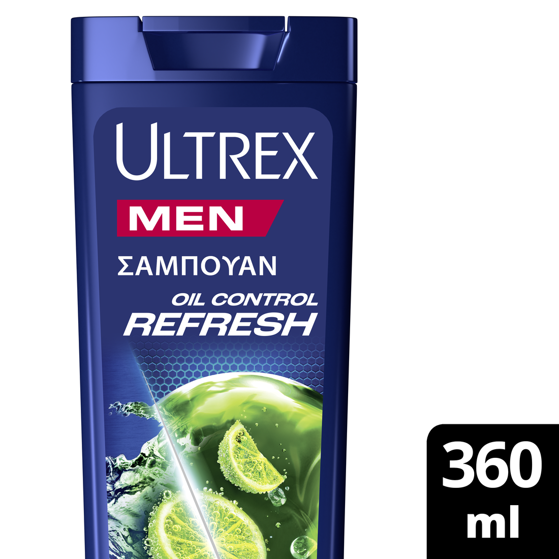 Ελαϊς-Unilever Hellas Α.Ε. Αντιπιτυριδικό Σαμπουάν Oil Control Refresh για Λιπαρά Μαλλιά & Λιπαρή Επιδερμίδα Ultrex (360ml)