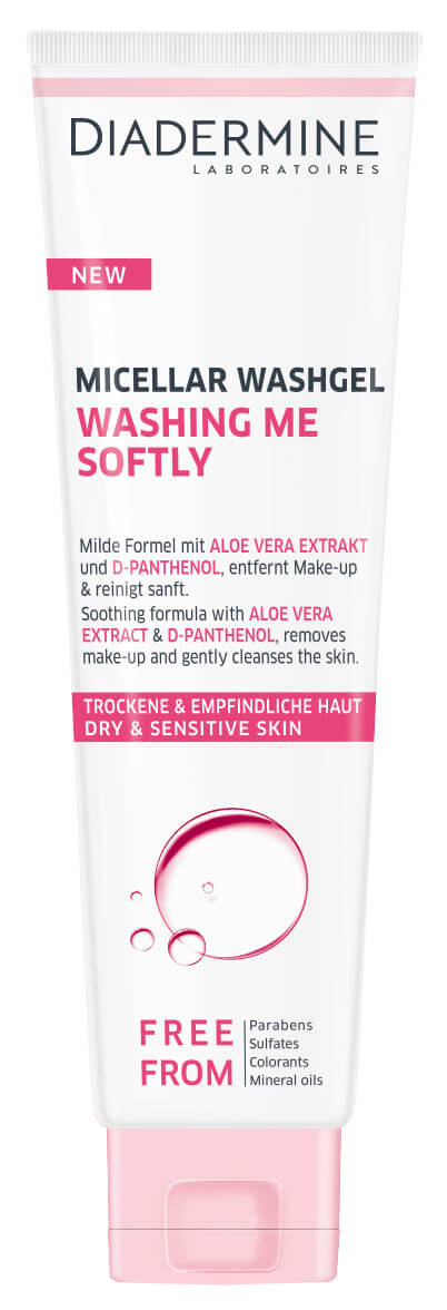 Washgel Micellar Washing me soflty Ξηρό/ Ευαίσθητο δέρμα Diadermine(150ml)