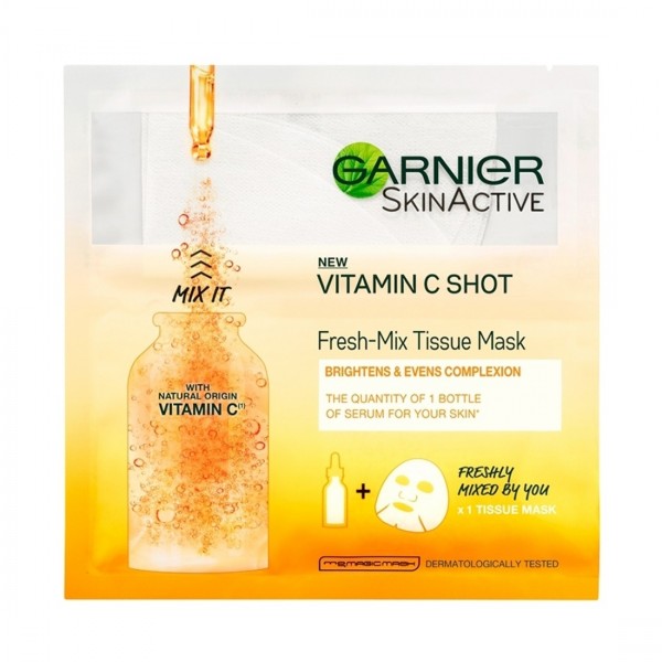 Μάσκα Προσώπου Vitamin C Hyalouronic Garnier (33 g)