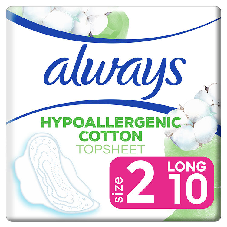 Σερβιέτες με Φτερά Cotton Protection Ultra Long (Μέγεθος 2) Always (2×10τεμ) 1+1 Δώρο