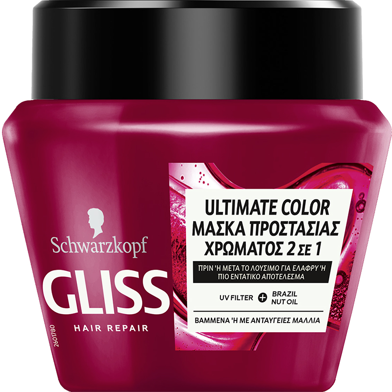 Henkel Beauty Μάσκα Μαλλιών για Βαμμένα Μαλλιά Ultimate Color Gliss (300ml)