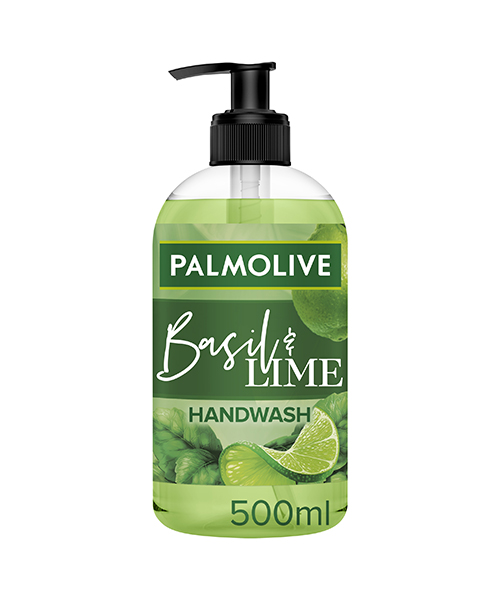 Υγρό Κρεμοσάπουνο Αντλία Βασιλικός & Λάιμ Palmolive (500ml)