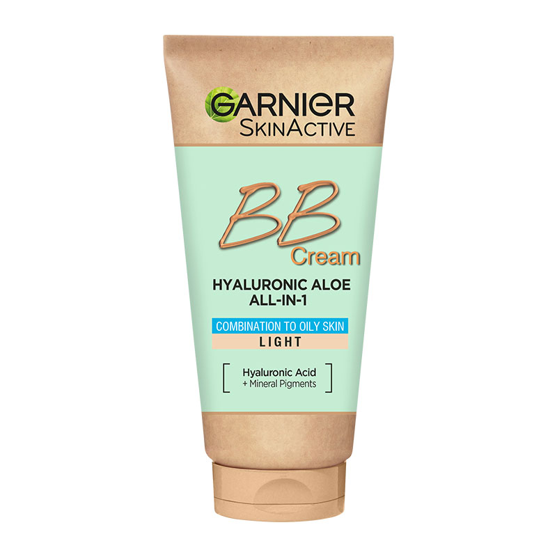 L'Oreal Ενυδατική Κρέμα BB για Μικτή ή Λιπαρή Ανοιχτόχρωμη Επιδερμίδα Garnier (50ml)