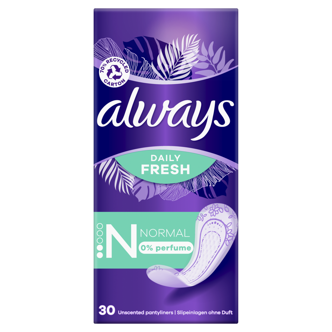 P&G Σερβιετάκια Daily Fresh Normal Always (30 τεμ)