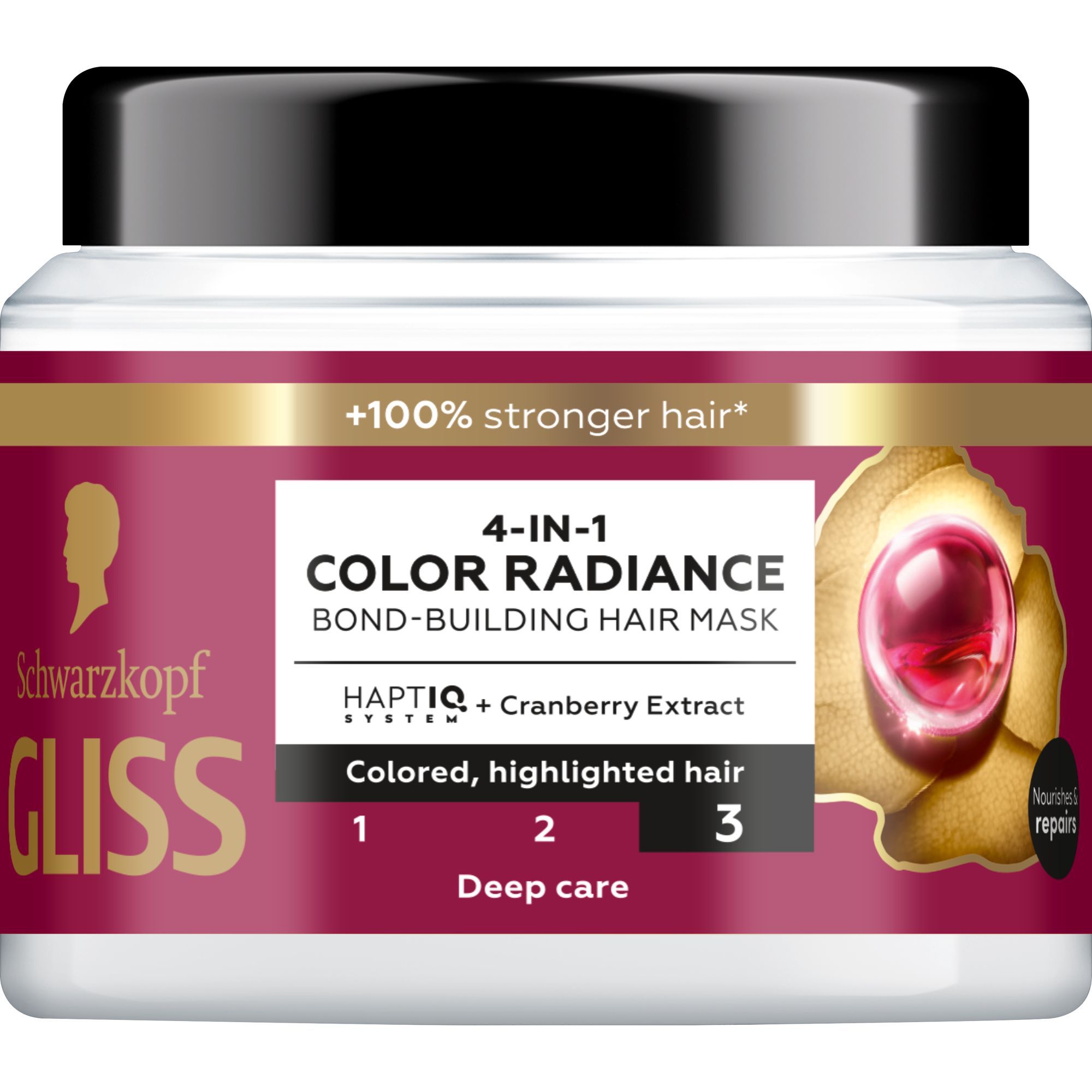 Henkel Beauty Μάσκα Μαλλιών για Βαμμένα Μαλλιά Bond Building 4in1 Color Radiance Gliss (400ml)
