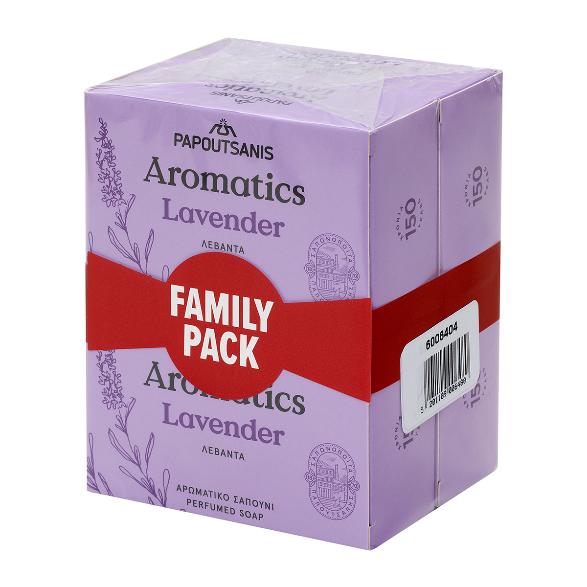 Σαπούνι Lavender Λεβάντα Aromatics (4x100g)