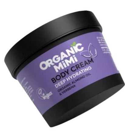 Organic Brands Κρέμα Σώματος Βαθιάς Ενυδάτωσης με Αμύγδαλο και Εκχύλισμα Verbena Organic Mimi (100ml)