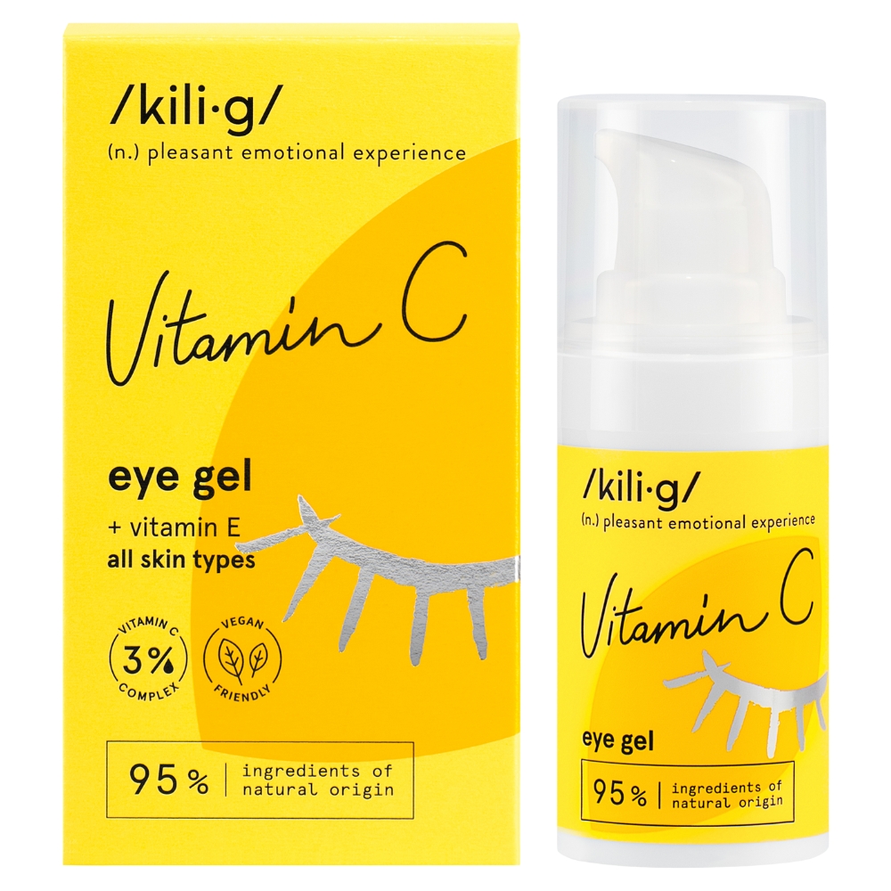 Organic Brands Τζελ Ματιών με Βιταμίνη C Kilig (15ml)