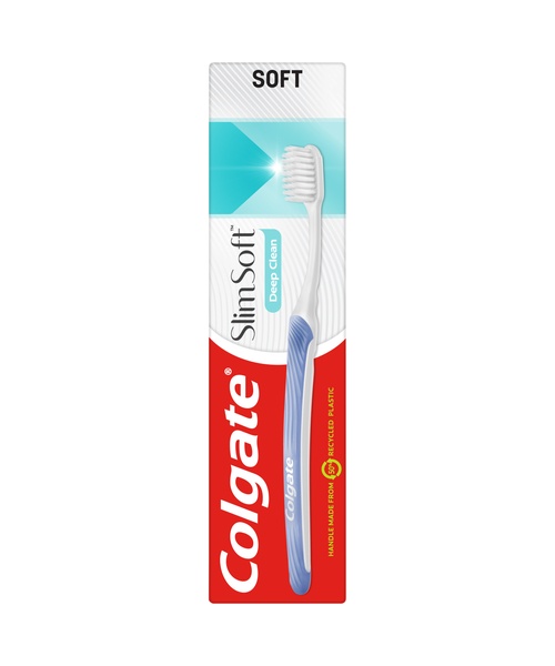 Colgate-Palmolive Οδοντόβουρτσα Slim Soft Ultra Compact Head Μαλακή Colgate (1τεμ)