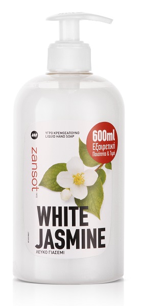 Υγρό Κρεμοσάπουνο White Jasmine Zan Sot (600ml)