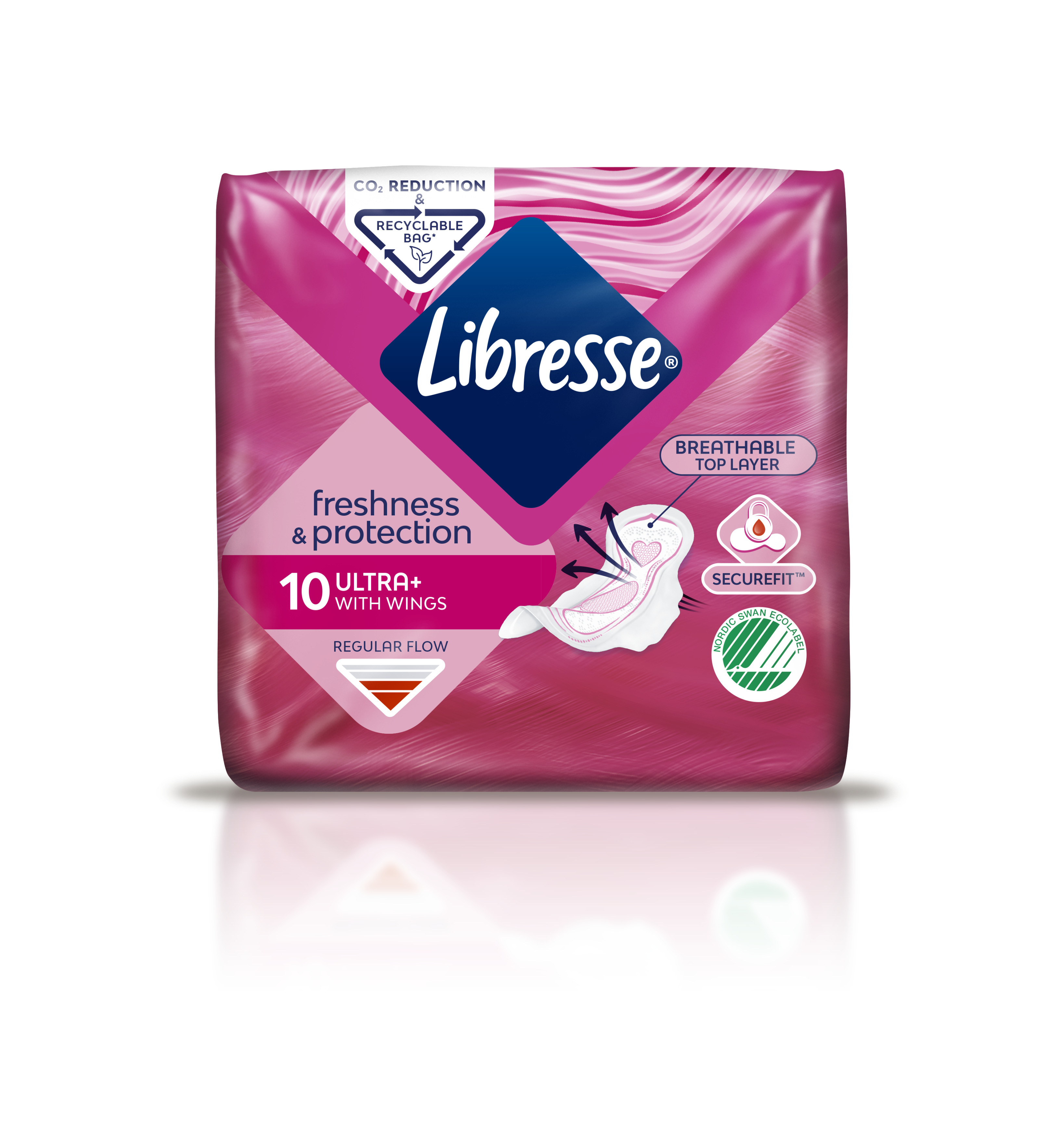 Σερβιέτες Ultra Normal wing Libresse (10 τεμ)