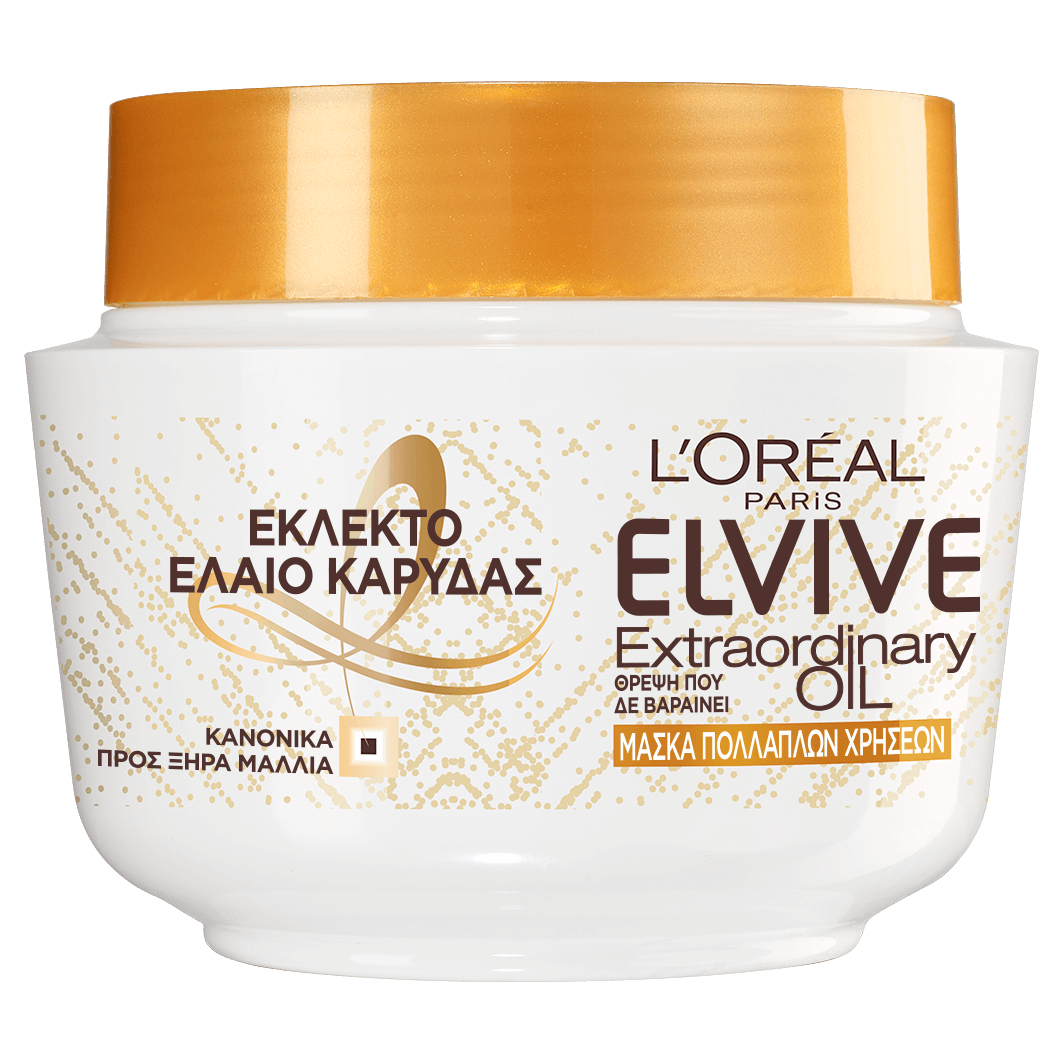 Μάσκα Μαλλιών Coconut Extraordinary Oil Elvive L’Οreal (300 ml)