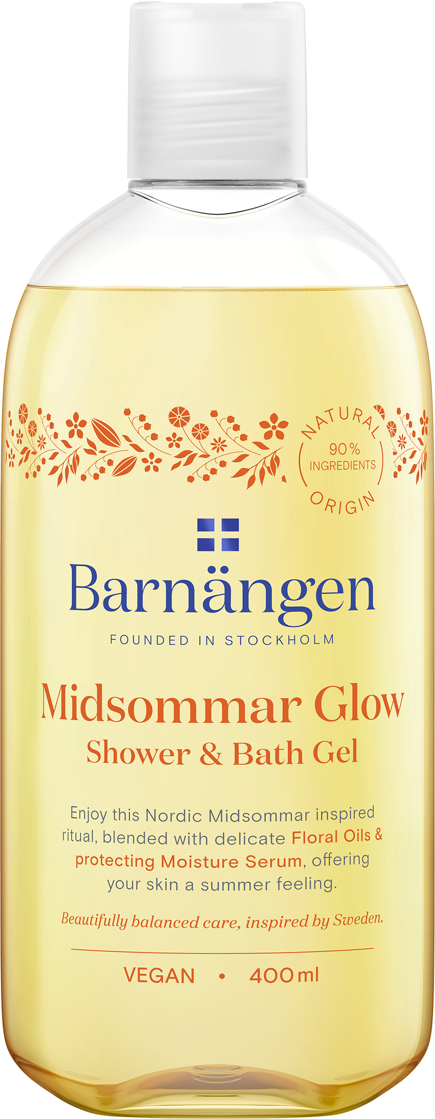 Αφρόλουτρο Shower & Bath Midsummer Barnangen (400ml)