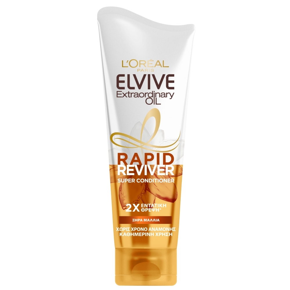 Conditioner για Ξηρά Μαλλιά Rapid Reviver Extraordinary Oil Elvive L’Oreal (180 ml)