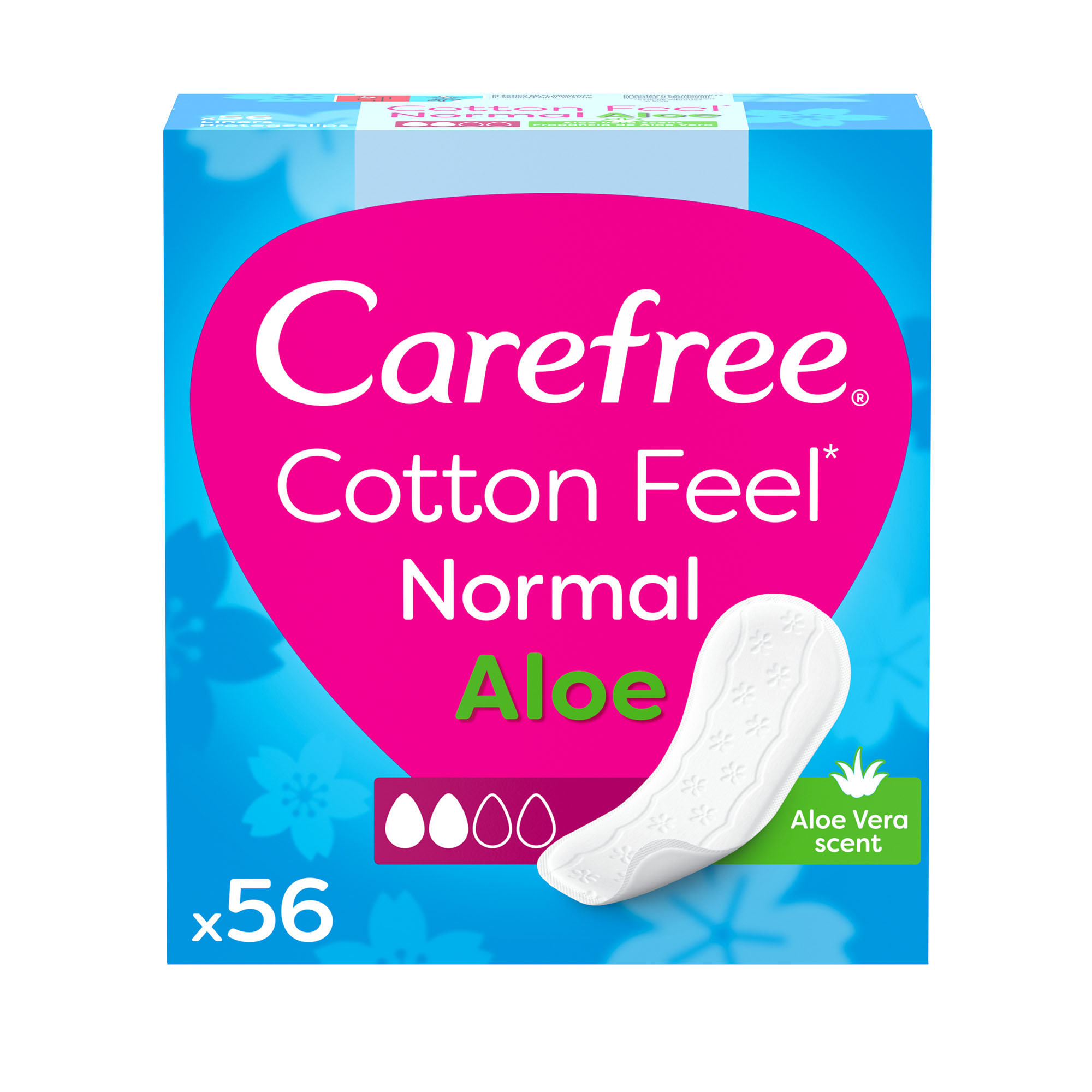 Johnson&Johnson Σερβιετάκια Aloe Carefree (56τεμ.)