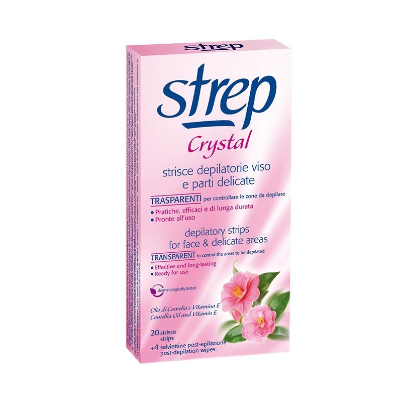 Αποτριχωτικές Ταινίες Προσώπου Crystal Strep (20 τεμ)