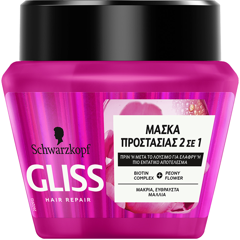 Henkel Beauty Μάσκα Μαλλιών Προστασίας Supreme Length Gliss (300ml)