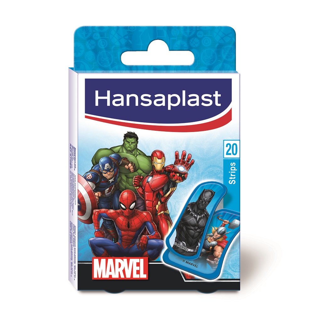 Beiersdorf Παιδικά Επιθέματα Avengers Hansaplast (20τεμ)