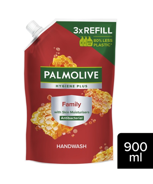 Colgate-Palmolive Ανταλλακτικό Υγρό Κρεμοσάπουνο Hygiene Plus Palmolive (900ml)
