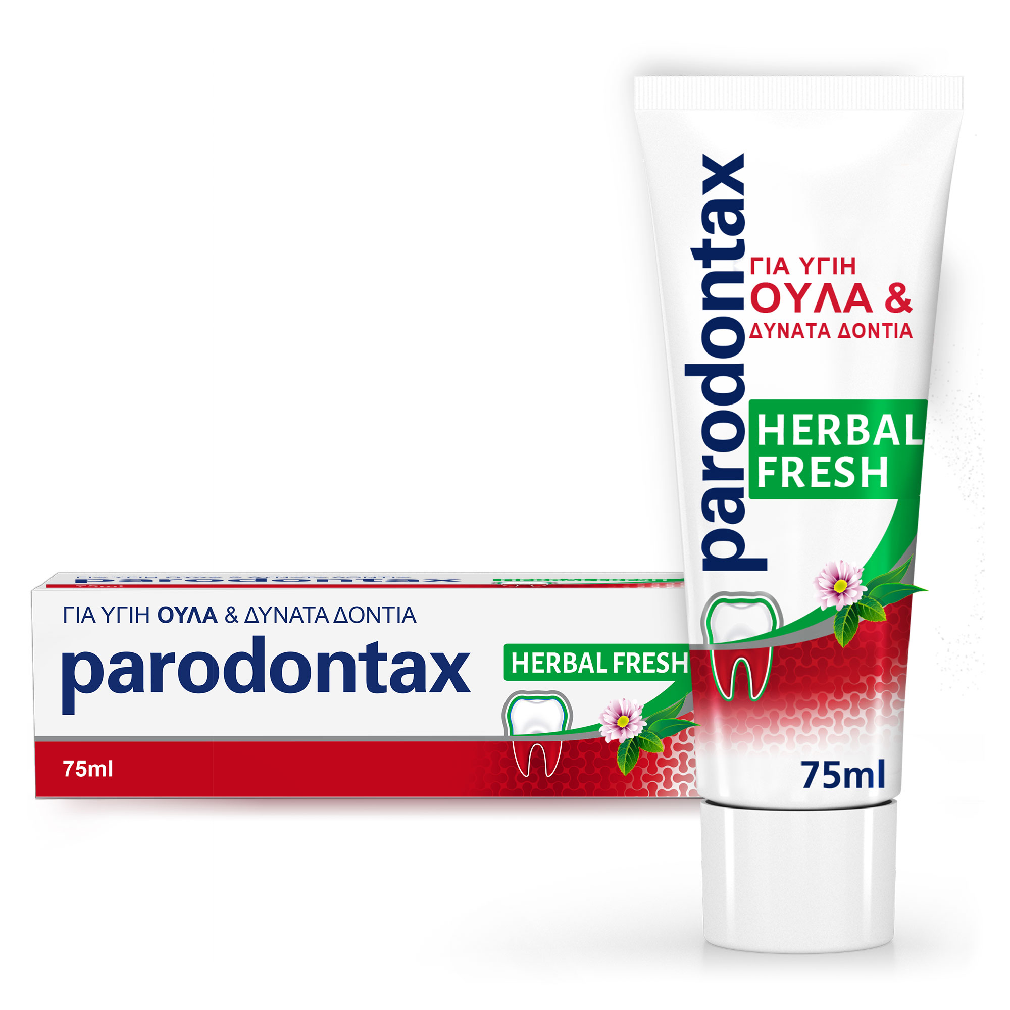 GSK Οδοντόκρεμα Herbal Fresh Parodontax (75ml)